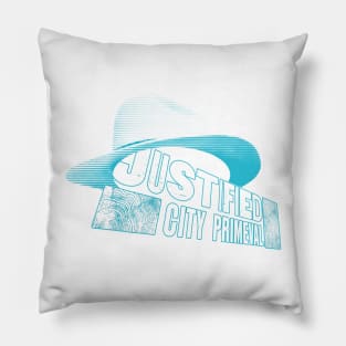 Justified: City Primeval cowboy hat Pillow