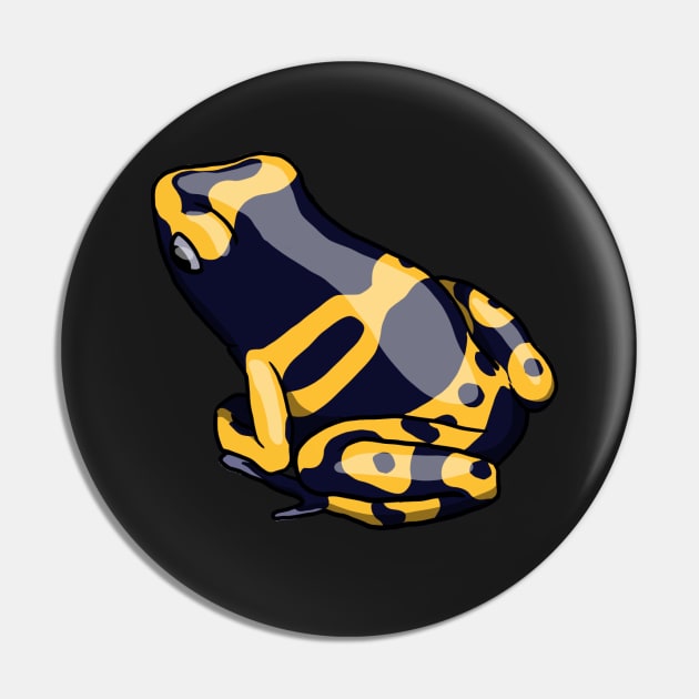 Yellow Dart Frog Pin by DILLIGAFM8