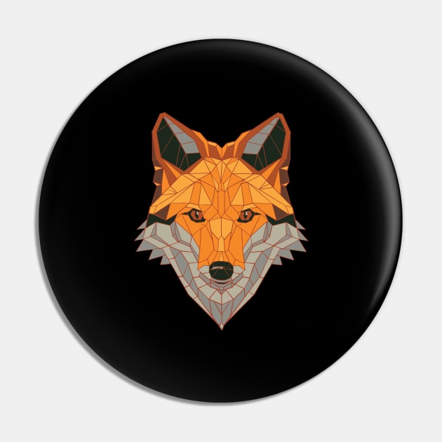 Polygonal fox geometric shape gift idea Pin by Watersolution