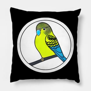 cute budgie parakeet | Pillow