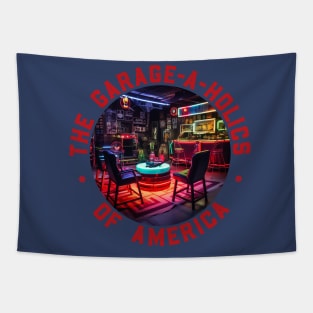 Garage-A-Holics Of America Tapestry