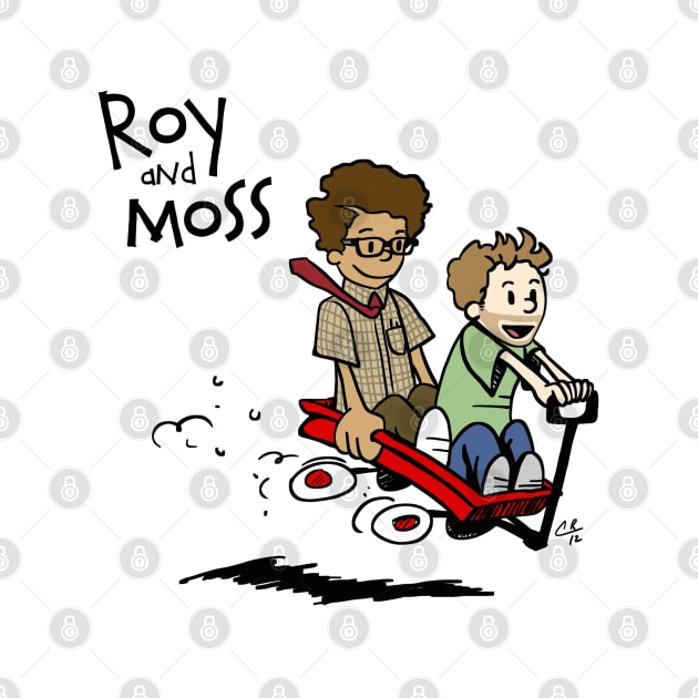 Roy and Moss by peabodysart