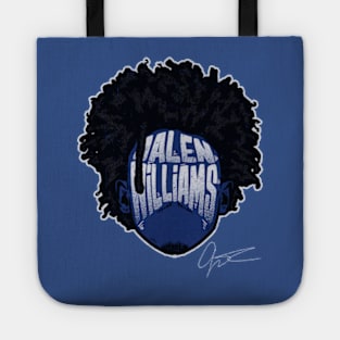 Jalen Williams Oklahoma City Player Silhouette Tote