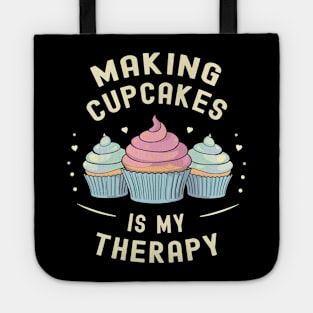 Making Cupcakes is My Therapy | Baking Tote