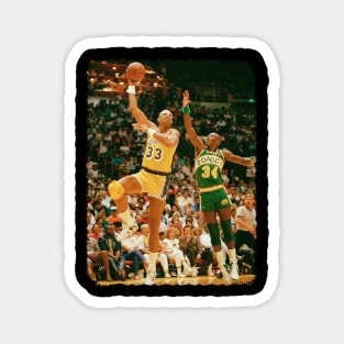 Kareem Abdul-Jabbar - Vintage Magnet