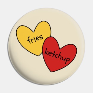 Fries and Ketchup Pin