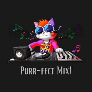 DJ Cat Purr-fect Mix T-Shirt