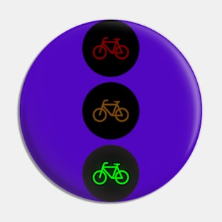 Bike traffic light Pin