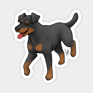 Dog - Jagdterrier - Smooth Coat Magnet