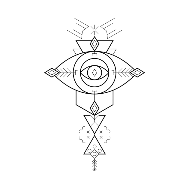 Geometric Eye by EdenApparel