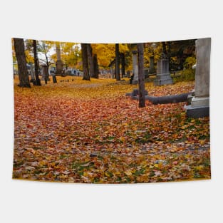 New England Graveyard Tapestry