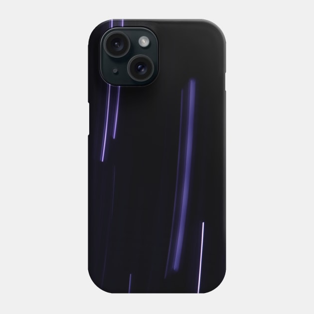 Purple blurred lights Phone Case by Beccasab photo & design