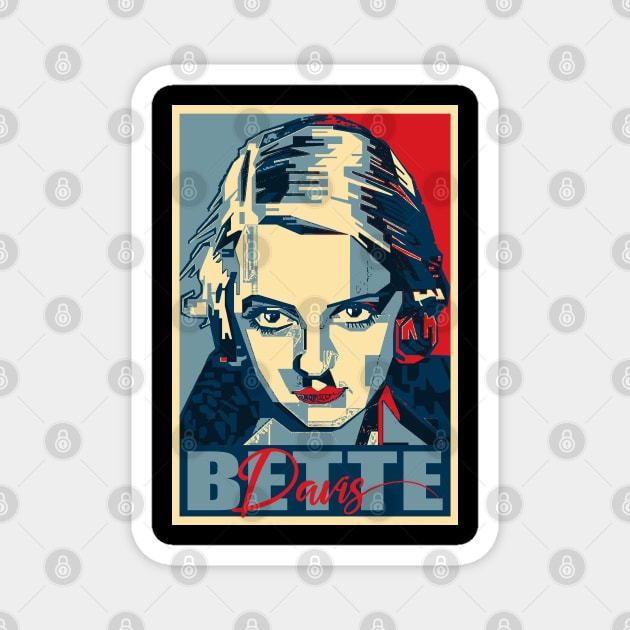 Bette HOPE Magnet by gulymaiden