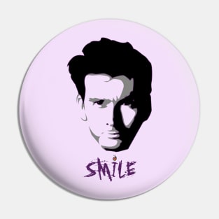 Kilgrave: Smile (black on light colors) Pin