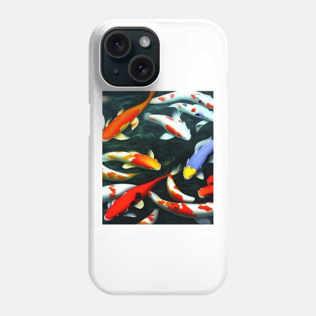 The Art of Koi Fish: A Visual Feast for Your Eyes 24 Phone Case by Painthat