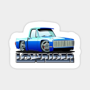 Cartoon lowrider car Magnet