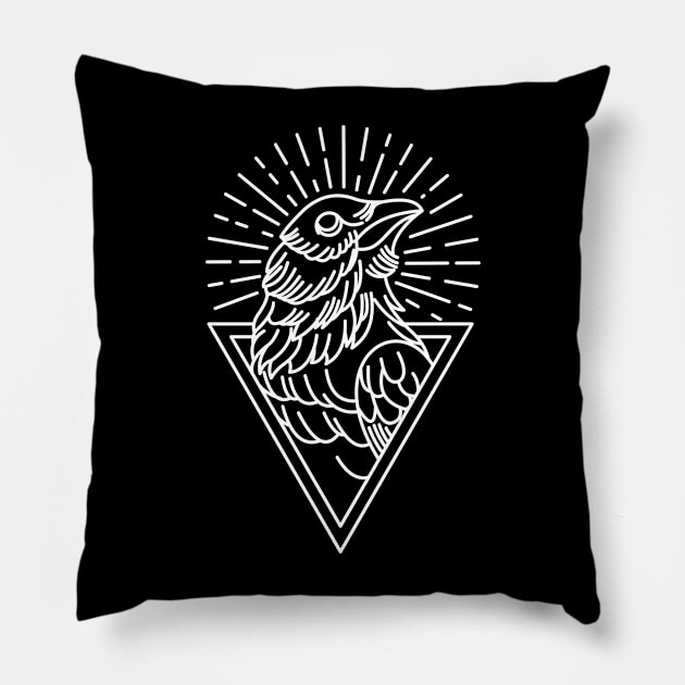 Raven Pillow by Tekate