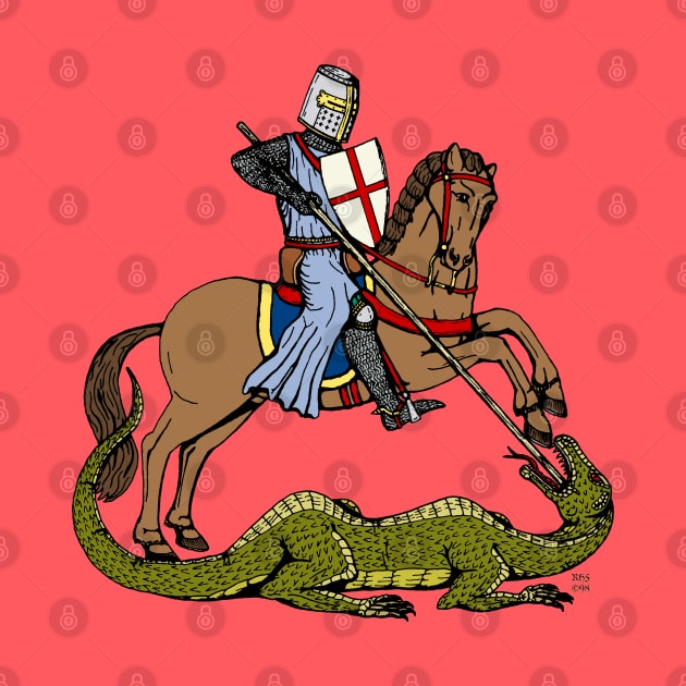 13th Century Saint George by AzureLionProductions