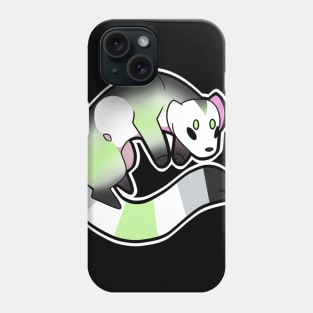 Ferret Agender Pride Phone Case