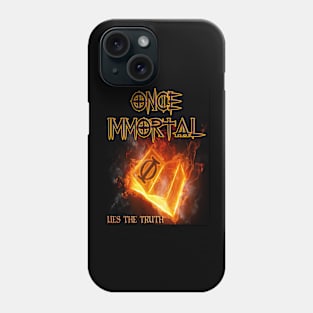 ONCE IMMORTAL Lies the Truth Cover 1 Phone Case