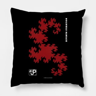 Jurassic Park Chaos Fractal Pillow