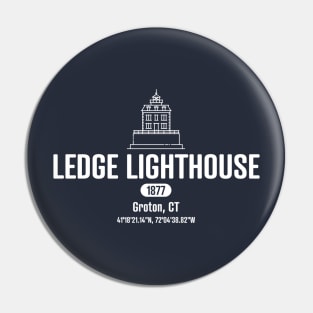 Ledge Lighthouse Pin