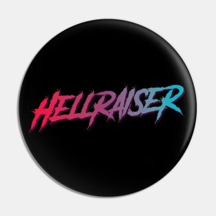 Hellraiser typography design Pin