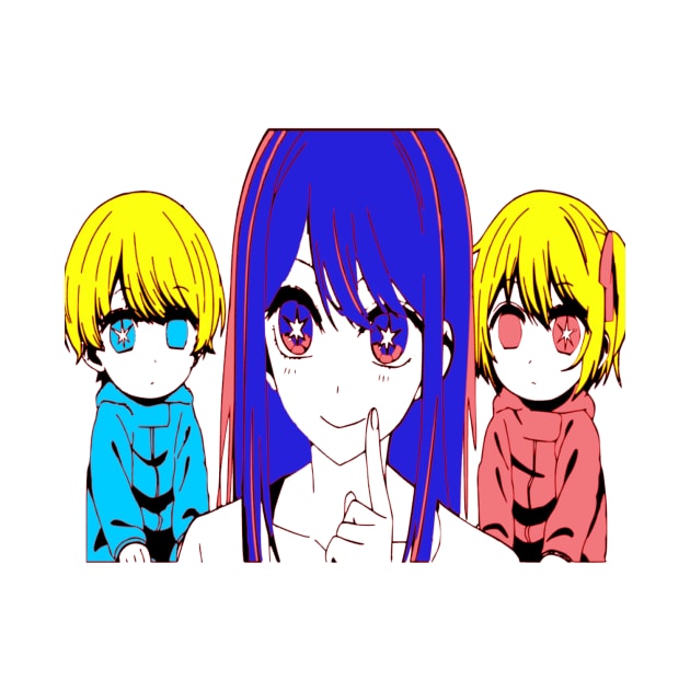 Oshi no Ko Hoshino family by OtakuPapercraft