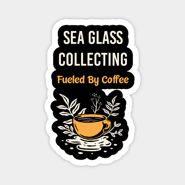 Sea Glass Beach Collect Collecting Collector Collection Magnet by flaskoverhand