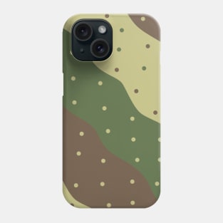 Texture similar to German WW2 tank camouflage Phone Case