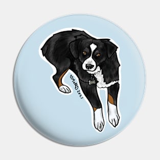 Bongo — Dogs of Redstone, Colorado Pin