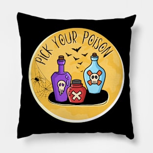 Pick your poison Pillow