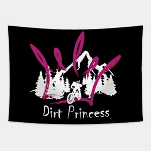 Dirt Princess - White Tapestry