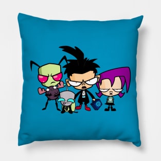 Zim and the Gang Pillow