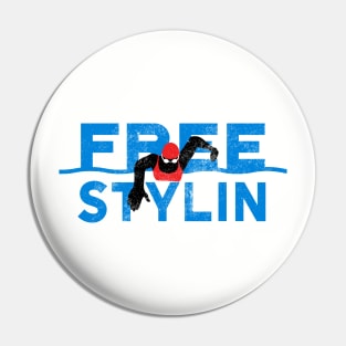 Freestylin Womens Swimming Pin