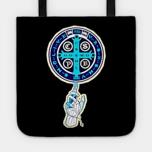 Saint Benedict Medal Tote