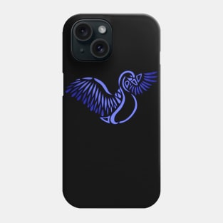 Swan Tribal Design Phone Case