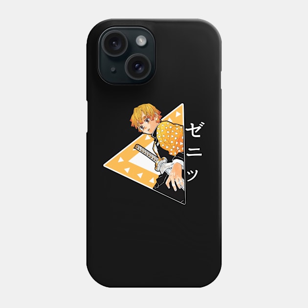 zenitsu demon slayer Phone Case by LAN22