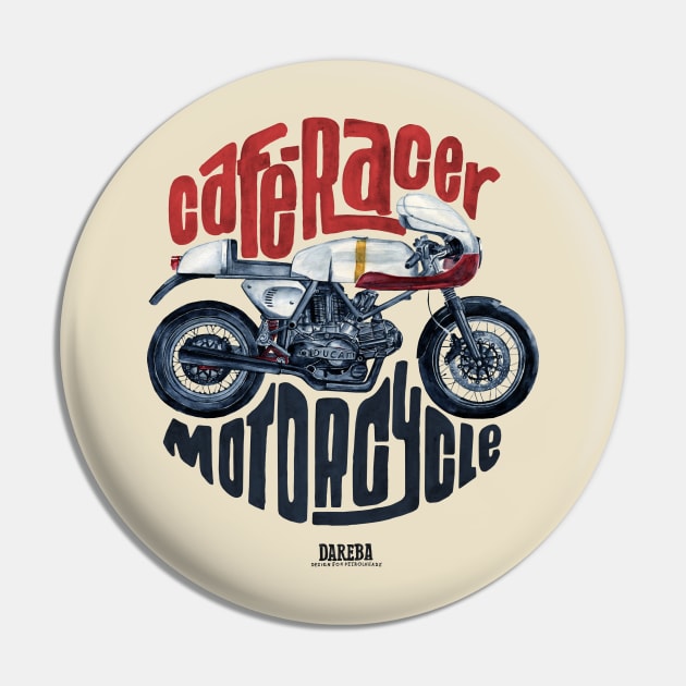 cafe racer Pin by dareba