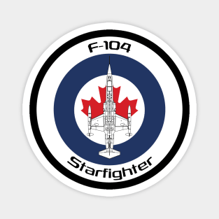 F-104 Starfighter (CA) Magnet