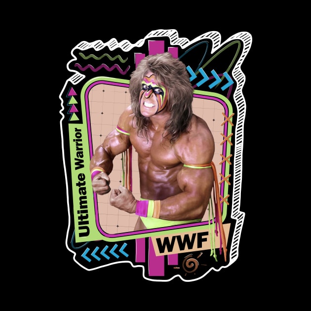 Wrestling Ultimate Warrior by PICK AND DRAG