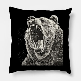 Grizzly Bear Management Pillow