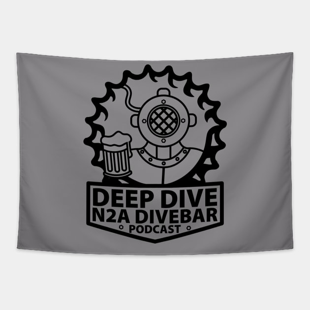 Deep Dive N2A Dive Bar Tapestry by Deep Dive