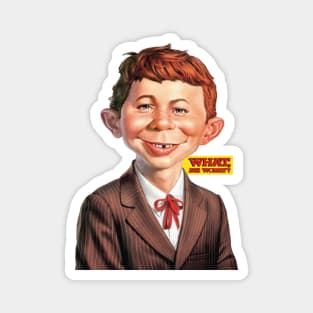 What, me worry? - Alfred Neuman v2 Magnet