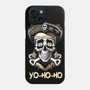 Yo-Ho-Ho Pirate Skull - Raise the Jolly Roger Phone Case