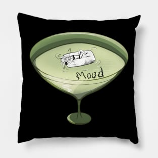 Swimming in martini Pillow