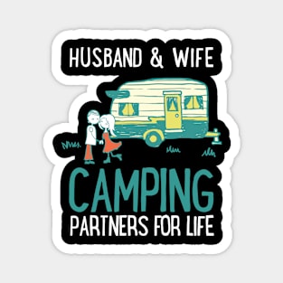 Camping Meme Husband Wife Magnet