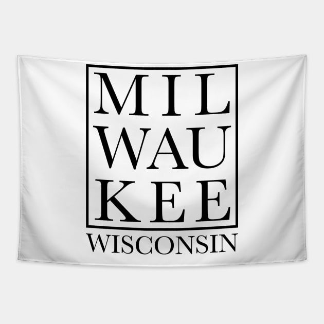 Milwaukee Wisconsin Home Tapestry by KevinWillms1