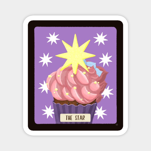 Dessert Tarot card-The Star Magnet by BBvineart