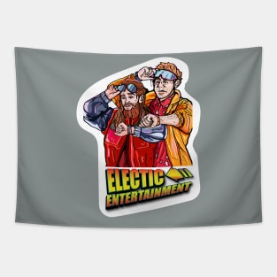 Electic Entertainment Logo Tapestry